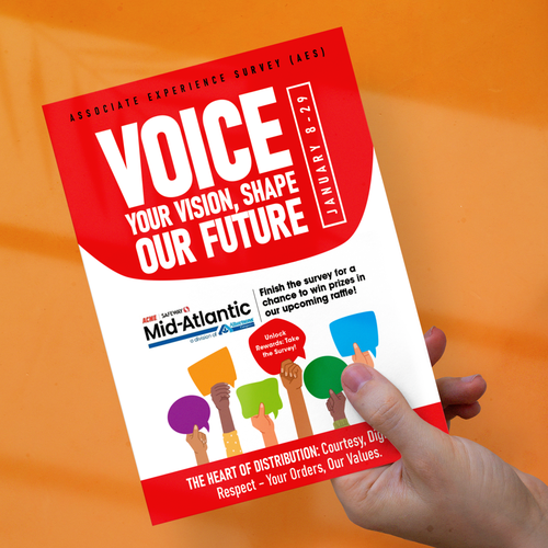 Acme Survey Need 100% Participation Design by Bennah