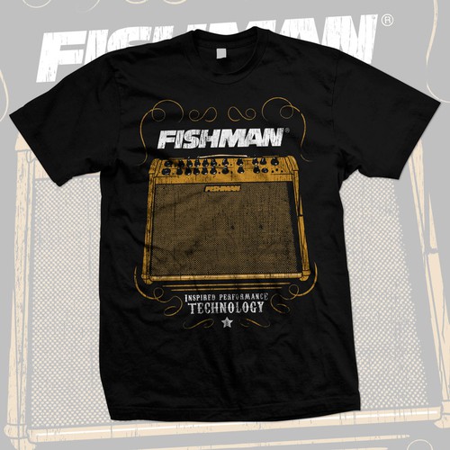 Design a shirt for the World's Best Selling Acoustic Amplifier Company