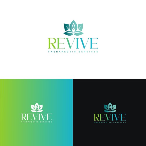 Looking for a modern, refreshing logo for Revive Therapeutic Services Design réalisé par S H A Y