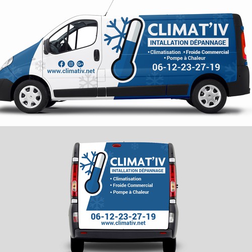 flocage camion artisan Design by Bittu2015