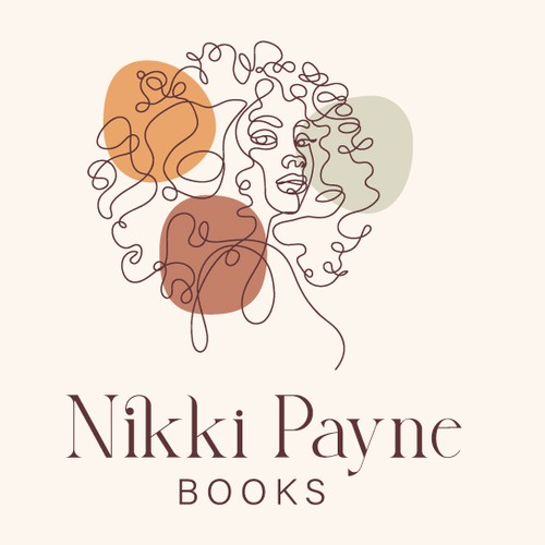 Romance author logo Design by QPR