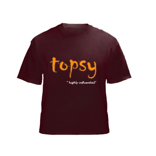 T-shirt for Topsy Design por MAGNETIX