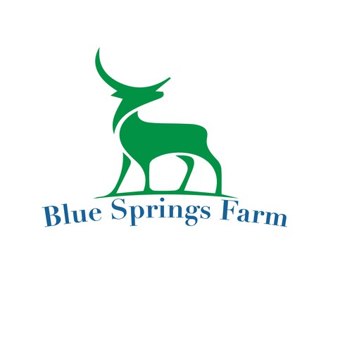 Logo for our Der hunting and bass fishing recreational farm Design by imtishaal