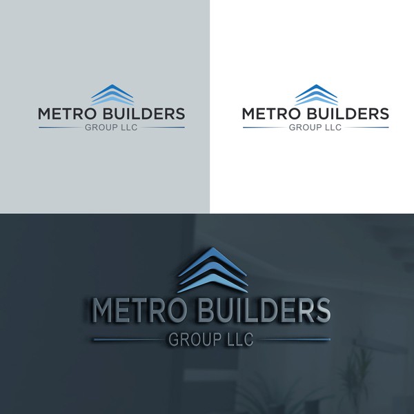 Design by alims titled "Metro Builders Group LLC Logo"