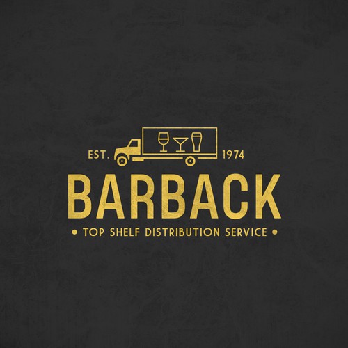 Logo refresh for an alcohol delivery service Design by Mariella83
