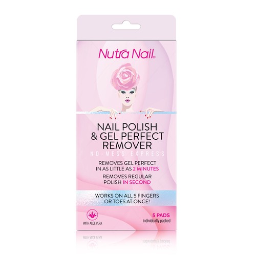 Nutra Nail Gel Remover Design by Loribal
