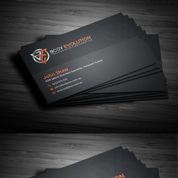 New Business Cards For Personal Training Business