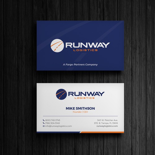 Design di Runway Logistics Business Card di Rakibh