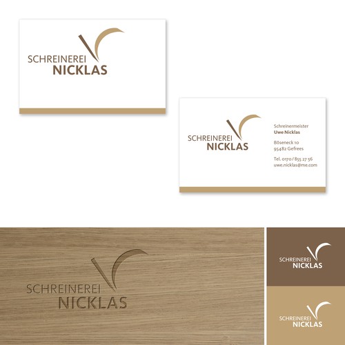 Logo & business card contest entry by CHLDesign