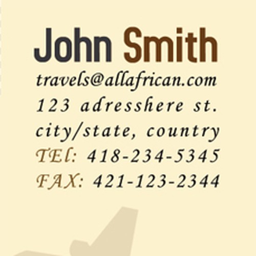 $150 - Logo, Exciting New African Travel Agency Design by Jokic