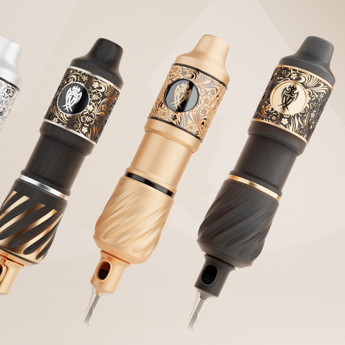 Rotary Pen Tattoo Machine Product Design Design by ThinkForwardDesigns
