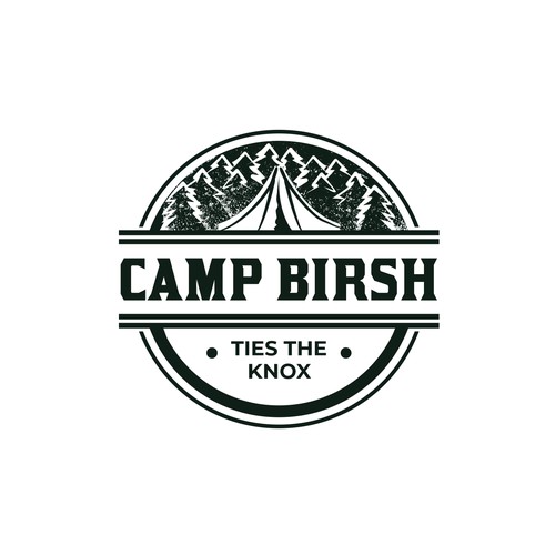 Design Our Camp-Themed Wedding Logo! Diseño de MagsArt