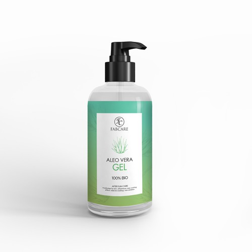 Label Design for Aloe Vera Lotion Design by mindART*