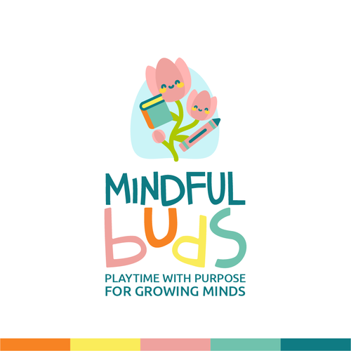 Appealing logo for early childhood learning resources business Design by Sara Chester