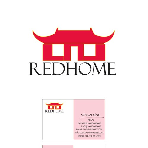 logo for Red Home Design by Ivor\../