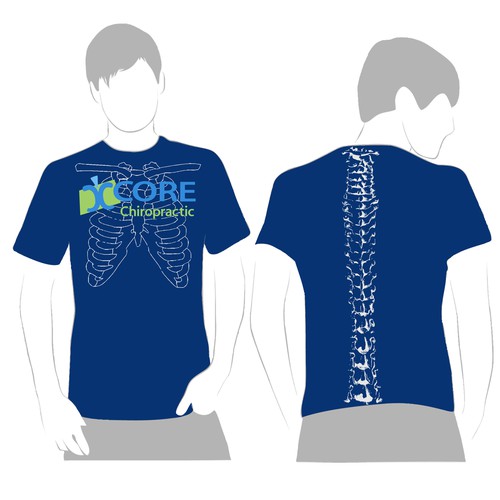 Create a new t shirt for chiropractic office T shirt contest