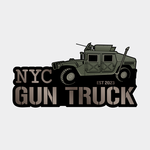 Attractive Logo for a Military Humvee Experience in the middle of the Big Apple Diseño de RayyaNamira