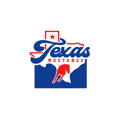 Texas Mustangs Design by sukadarma