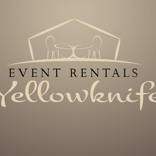 New event and party rental company needs a fun, modern and professional logo. Design by Acidpoptart