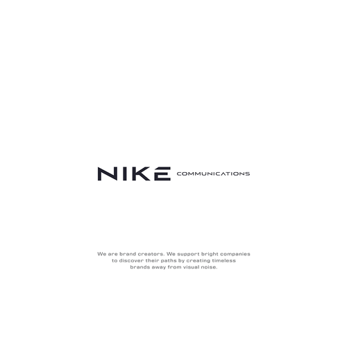 Nike Communications Logo Contest Design by TimelessArts