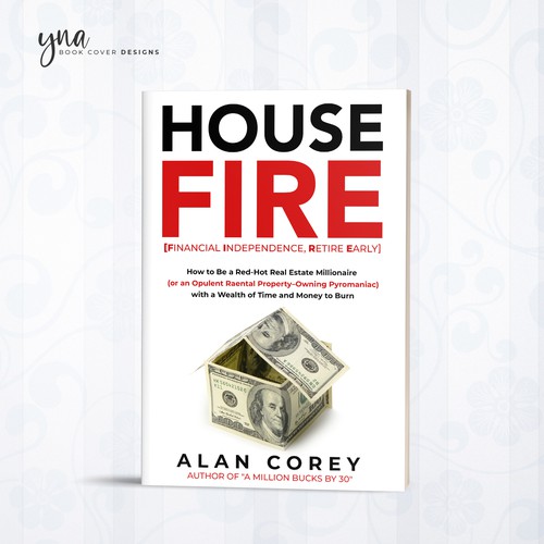 Eye-catching BOOK COVER with REAL ESTATE and EARLY RETIREMENT focus Design by Yna