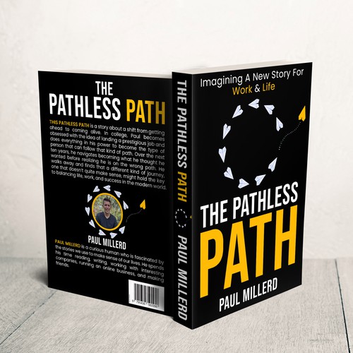 Book Cover For The Pathless Path Design by Zahari Studio