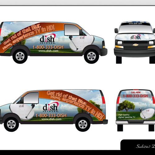 Design V&S 002 ~ REDESIGN THE DISH NETWORK INSTALLATION FLEET di smile24x7