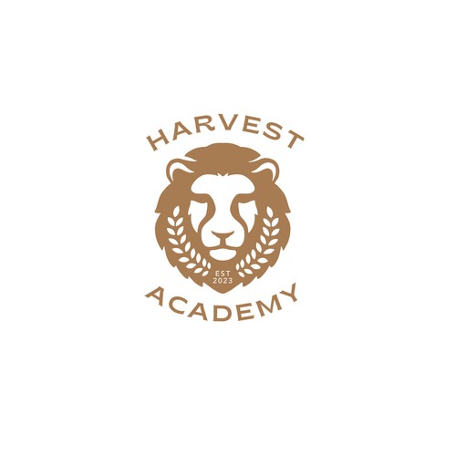 Harvest Academy Lions Mascot Design by HannaSymo