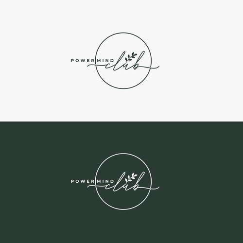 Mental Health Plattform for Millienials creating a calm and authentic online community- whimsical and minimalis Logo Design by S Y N ♛