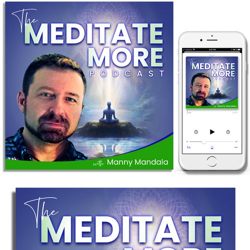 Meditation Podcast Artwork Design by Mac88graphic