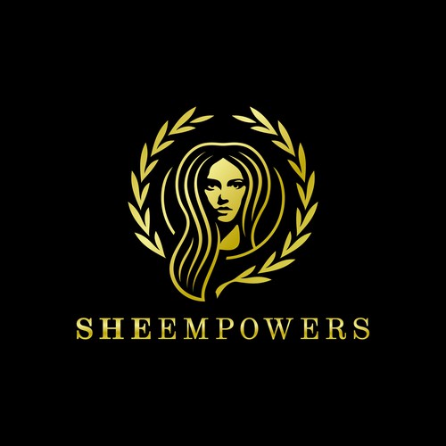 SHEempowers - luxurious design of a woman preferrably in some kind of a circle to appeal to women professionals Design by Creago