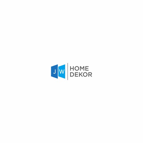 JW Home Decor Logo Design by Riyan_Art