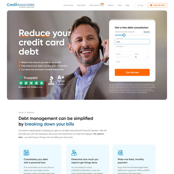 Design by Dmitrij titled "Credit card debt relief"