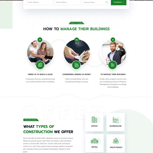 **Upgrade** existing website.  Tons of High Res existing imagery! Design by FuturisticBug