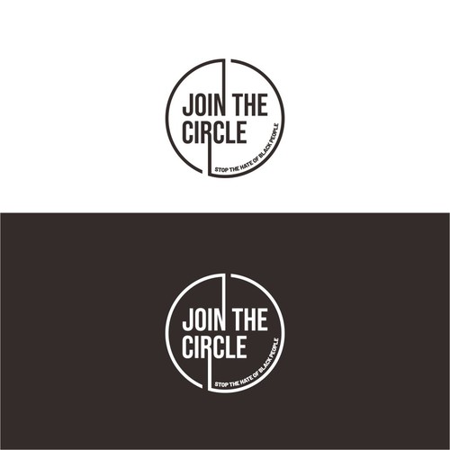 Anti racism logo Design by Arganesia