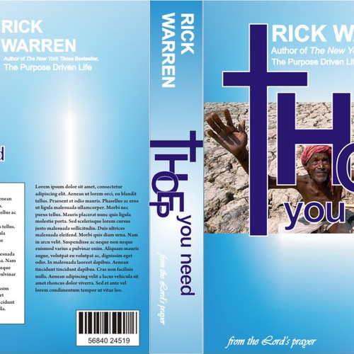 Design Rick Warren's New Book Cover Design réalisé par suntosh