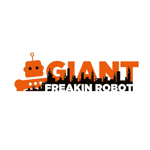 Minimalist, Classy Giant Robot Logo Wanted-ontwerp door TJCD