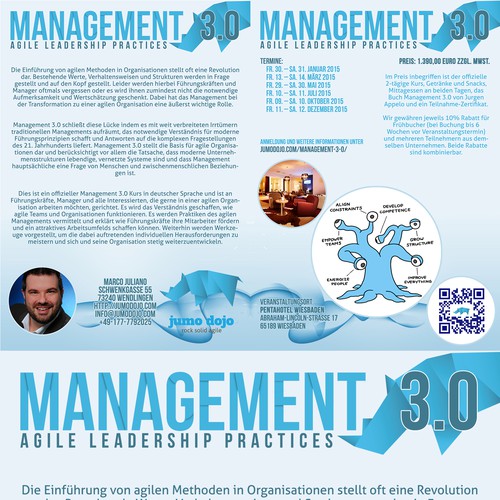 Flyer Fur Management 3 0 Seminar Workshop Postcard Flyer Or Print Contest 99designs