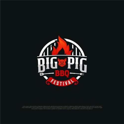 Design a logo for the BIG PIG BBQ Contest Design by Cecilia0409