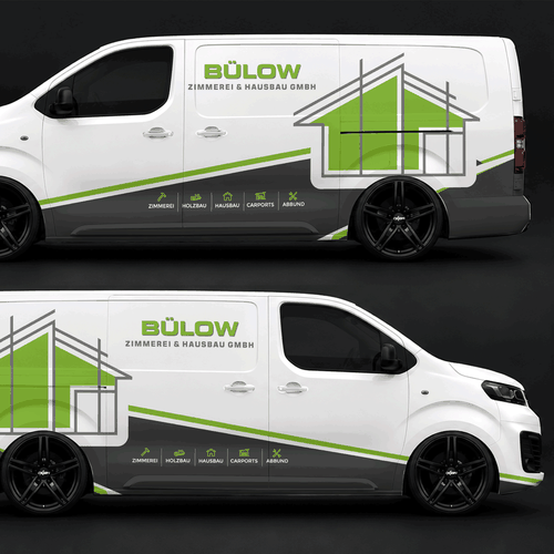 Car, truck or van wrap contest entry by Krishna__Art
