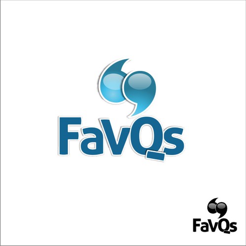 FavQs Logo Diseño de wigi
