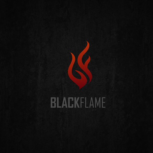 Cool, masculine Logo for company name „Black Flame” Design by Shadsign