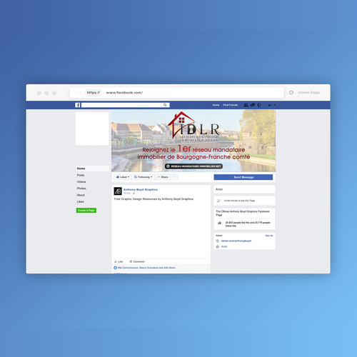 Facebook cover contest entry by AEI™