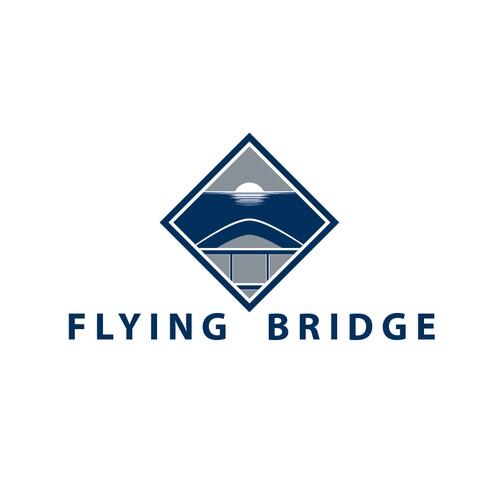 FLYING BRIDGE: Create giving society logo for the Alumni office of the U.S. Merchant Marine Academy. Design by blagooo