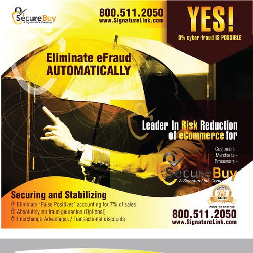 SecureBuy Trade-Show Booth Backdrop Design by Terry Bogard