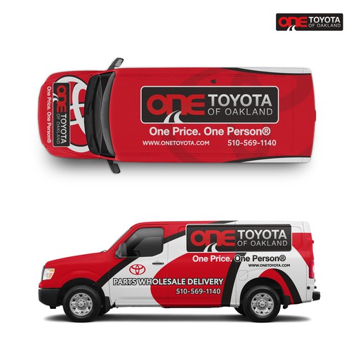 One Toyota Nissan Full wrap Design by 99Roman99