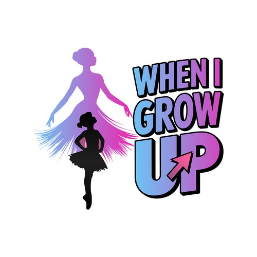 When I Grow Up Logo Design by Graphic_Bro