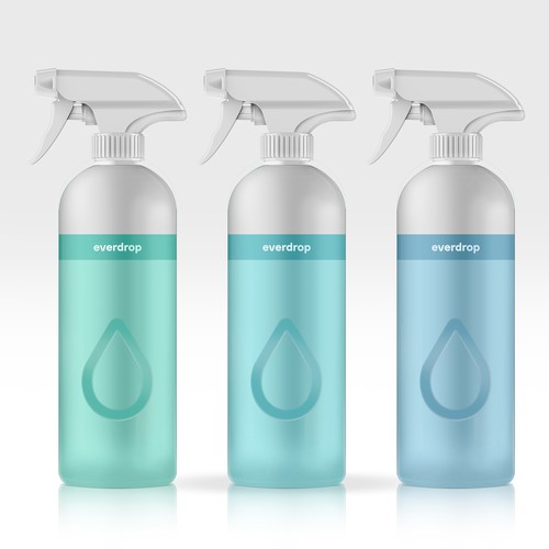 Premium Spray Bottle and Packaging for Cleaning Supplies Design by Jorge Ros