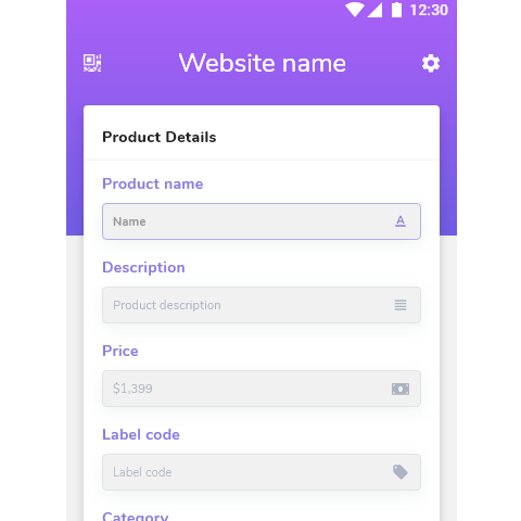 Create UI/UX for custom Android app | App design contest