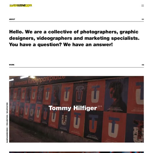 Web page design contest entry by Marjan Tosic